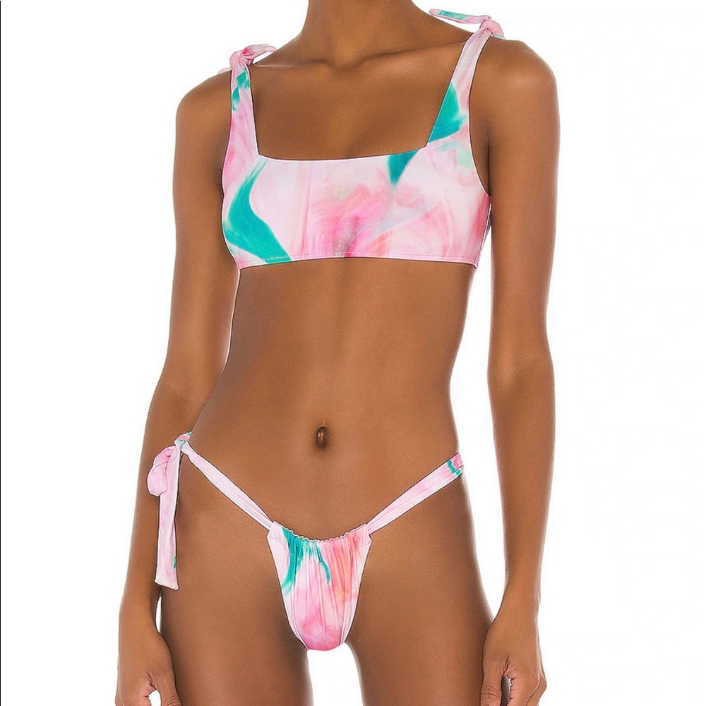 Frankies Bikini Kendall Top and Bottom Trippy